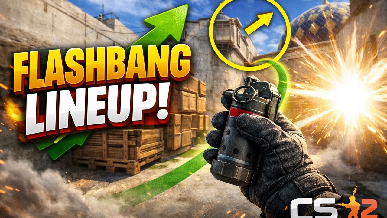 Dust II short pop flash