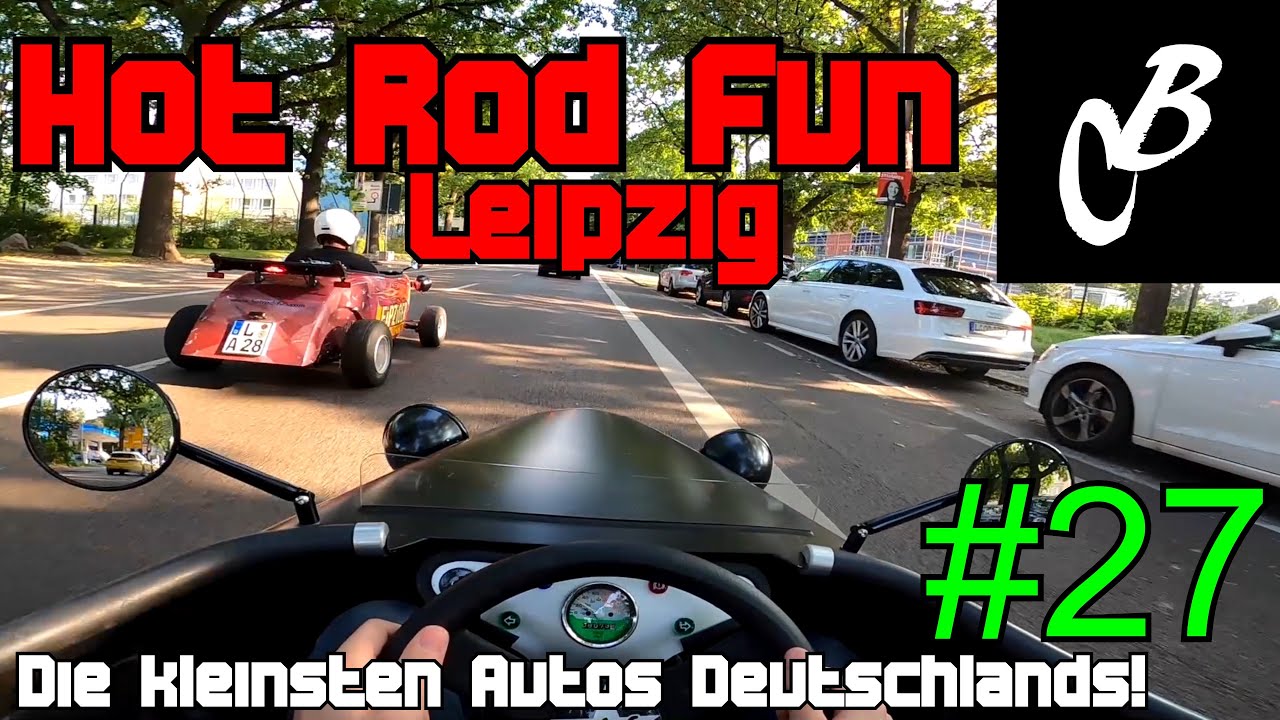 Hot Rod Fun Leipzig! - Ich fahre das KLEINSTE AUTO DEUTSCHLANDS | CBSandro!