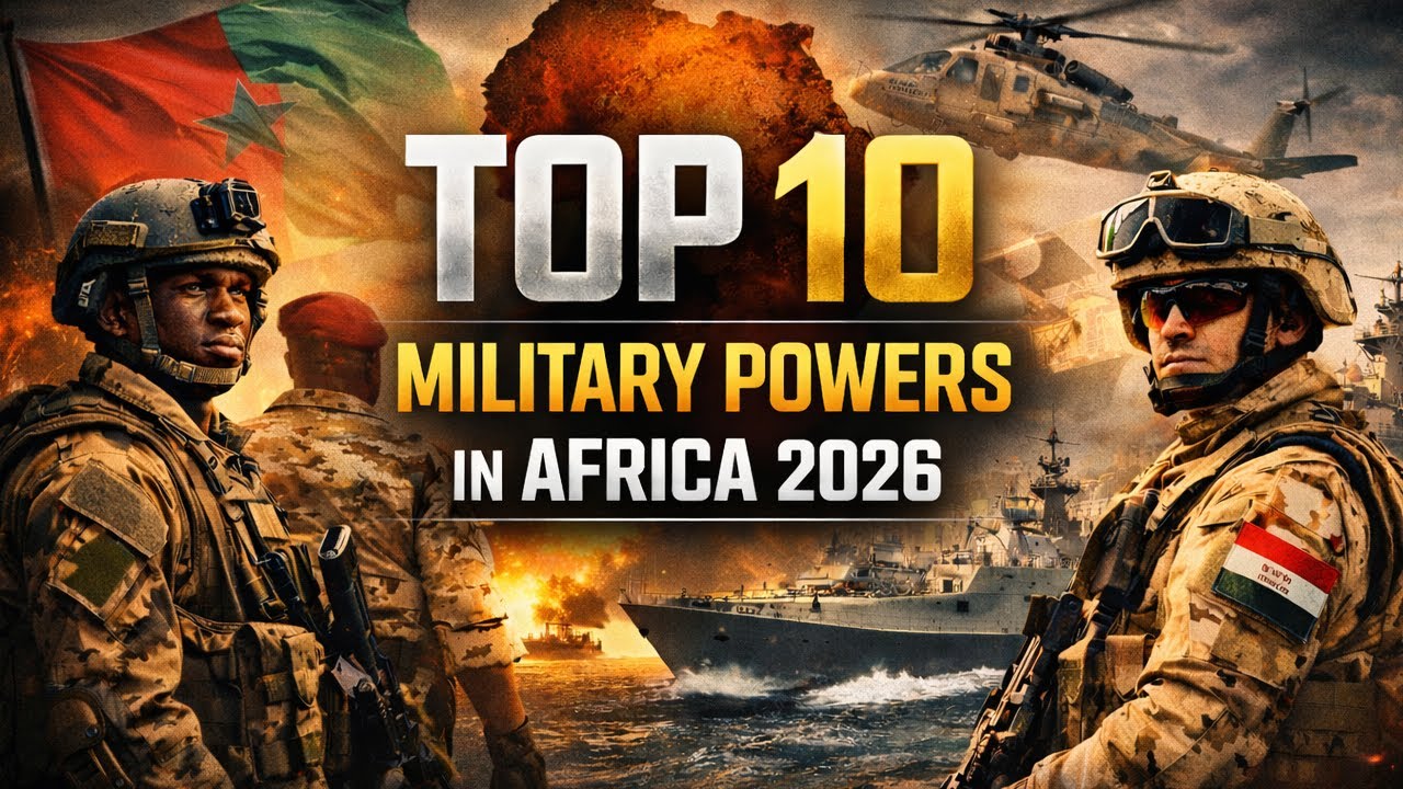 Africa&rsquo;s Strongest Militaries 2026 | Top 10 Military Powers