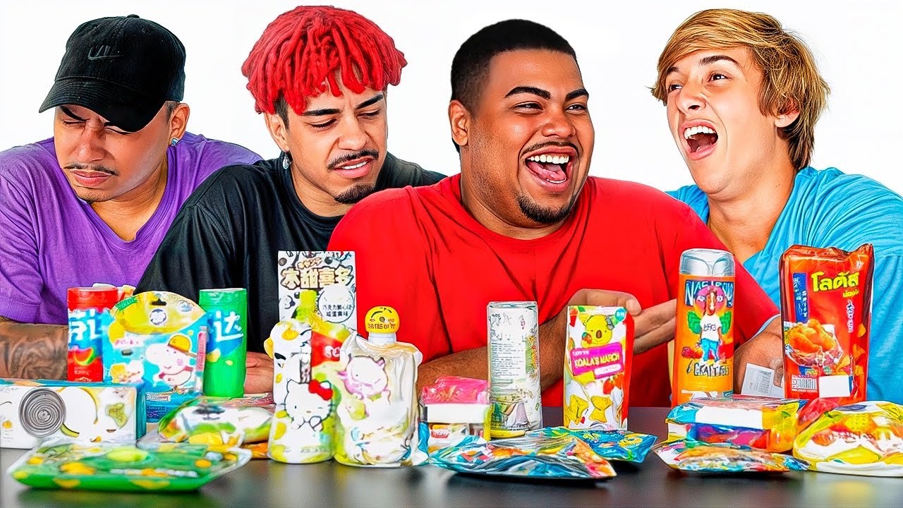 EXPERIMENTEI DOCES ESTRANHOS!! (quase vomitei)