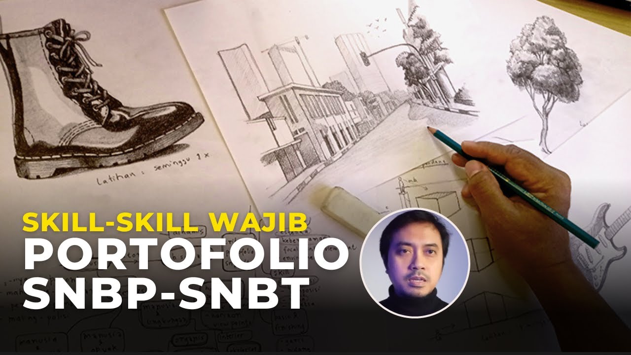 Belajar Mandiri Portofolio SNBT SNBP Gambar Naratif by Dosen Desain / Waluyohadi