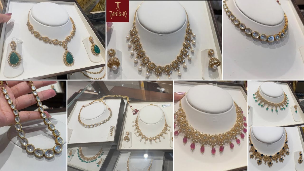 Tanishq || Latest Bridal Polki Necklace sets with code & price