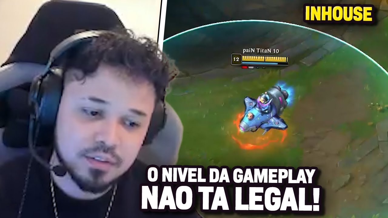 TITAN TILTOU COM O NIVEL DO INHOUSE E FEZ UM REVIEW SINCERO PÓS GAME