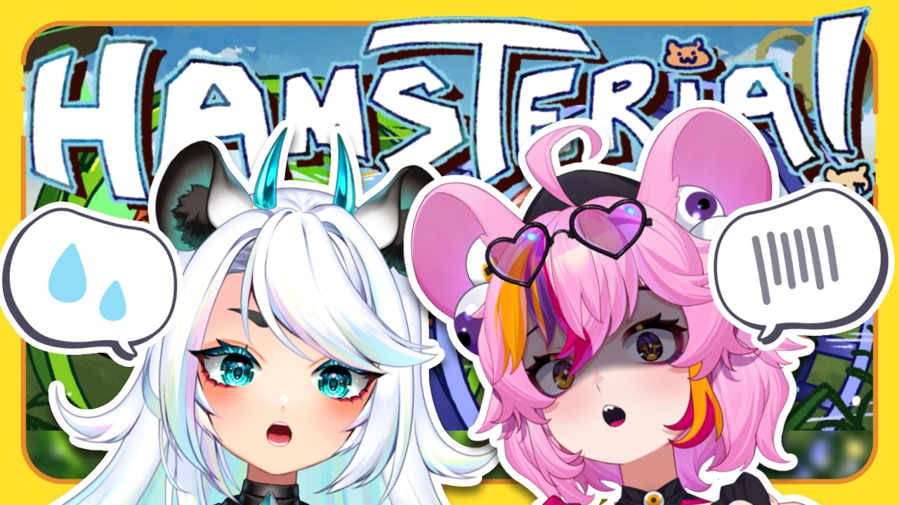 【 HAMSTERIA 】 Rodent Mind Sync w/ @ArisaNoonish ! 🐹🐀