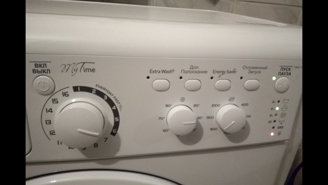 . Стиральная машина Indesit EWSC 51051. Обзор