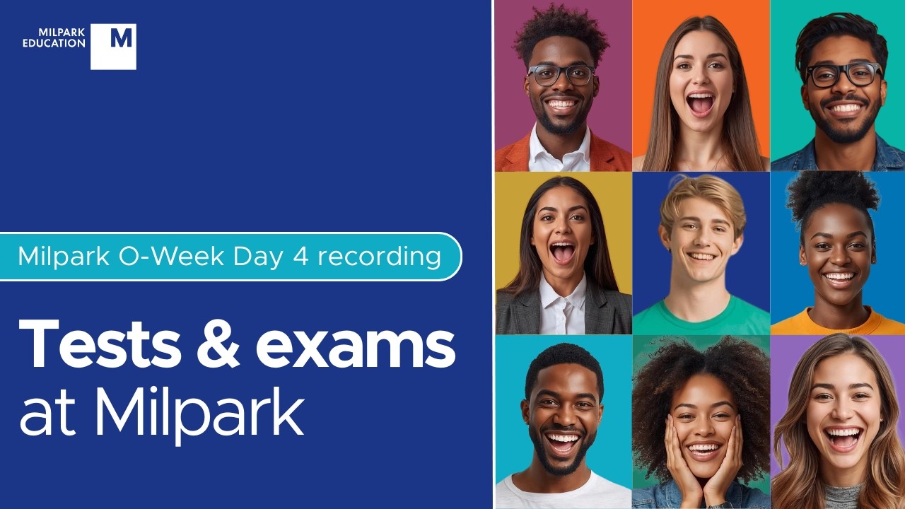 O Week: Day 4: Tests & Exams at Milpark