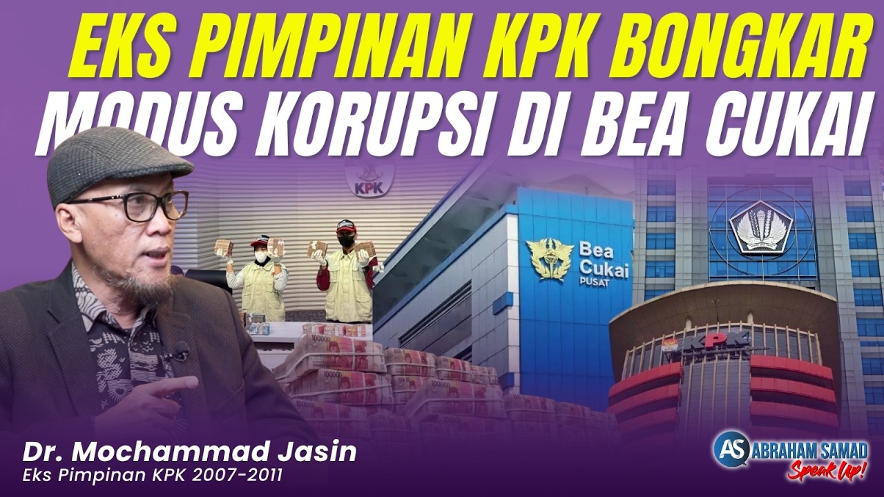 Eks Pimpinan KPK: Bea Cukai Tidak Pernah Berubah, Korupsi Terus Terjadi | #SPEAKUP