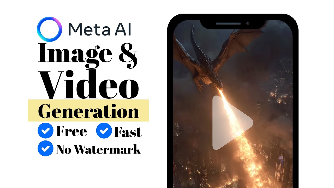 Как создавать изображения и видео с помощью Meta AI | Бесплатно, быстро, без водяных знаков, порт...