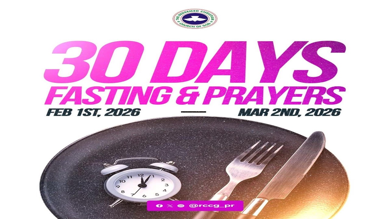 RCCG 2026 30 DAYS FASTING || DAY 26 || COVENANT OF BLESSING || 26/02/2026