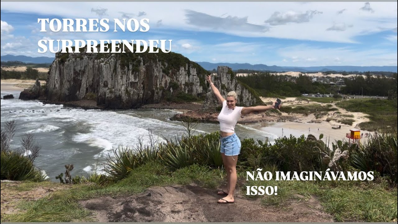 As Falésias de Torres: o cenário mais surreal do litoral gaúcho