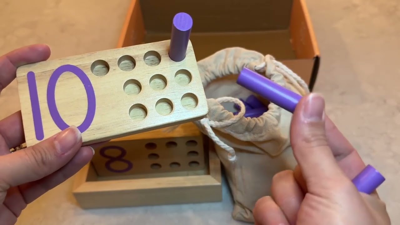 Perfect for fine motor and number recognition