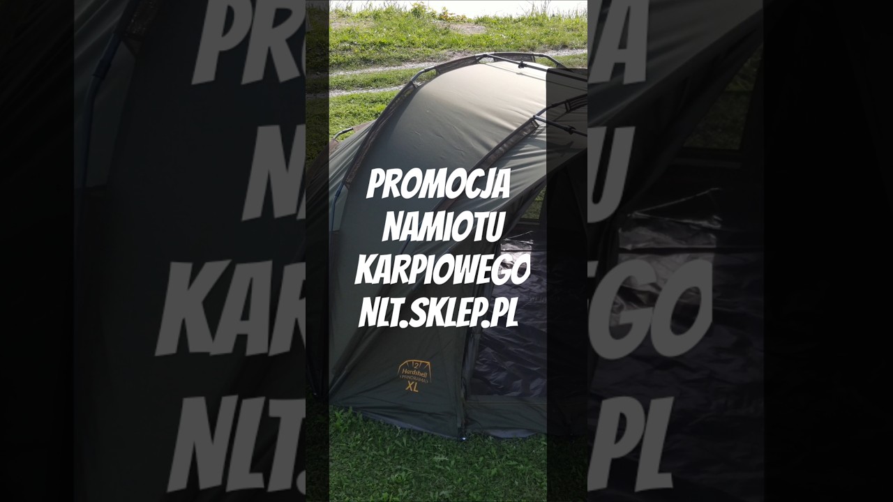 Promocja namiotu Hardshell Panorama 2XL w NLT.SKLEP.PL #fishing #karpiowanie #NLTSKLEP
