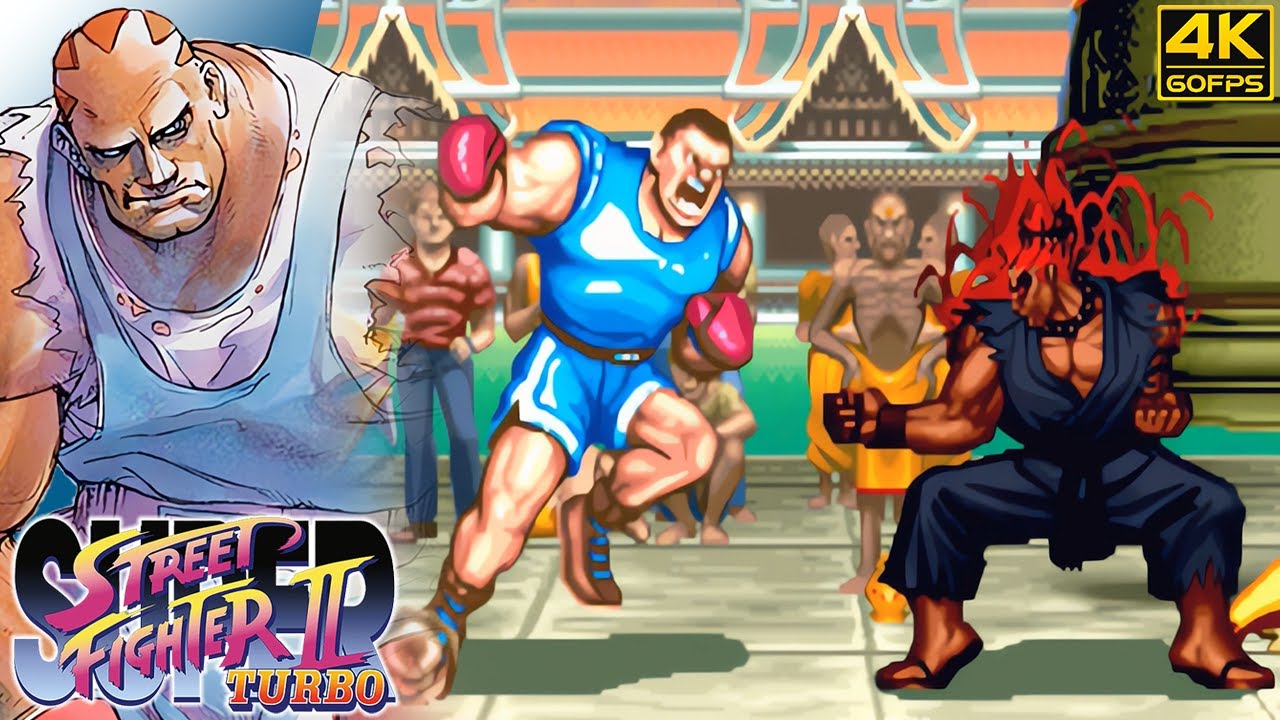 Super Street Fighter II Turbo - Balrog (Arcade / 1994) 4K 60FPS