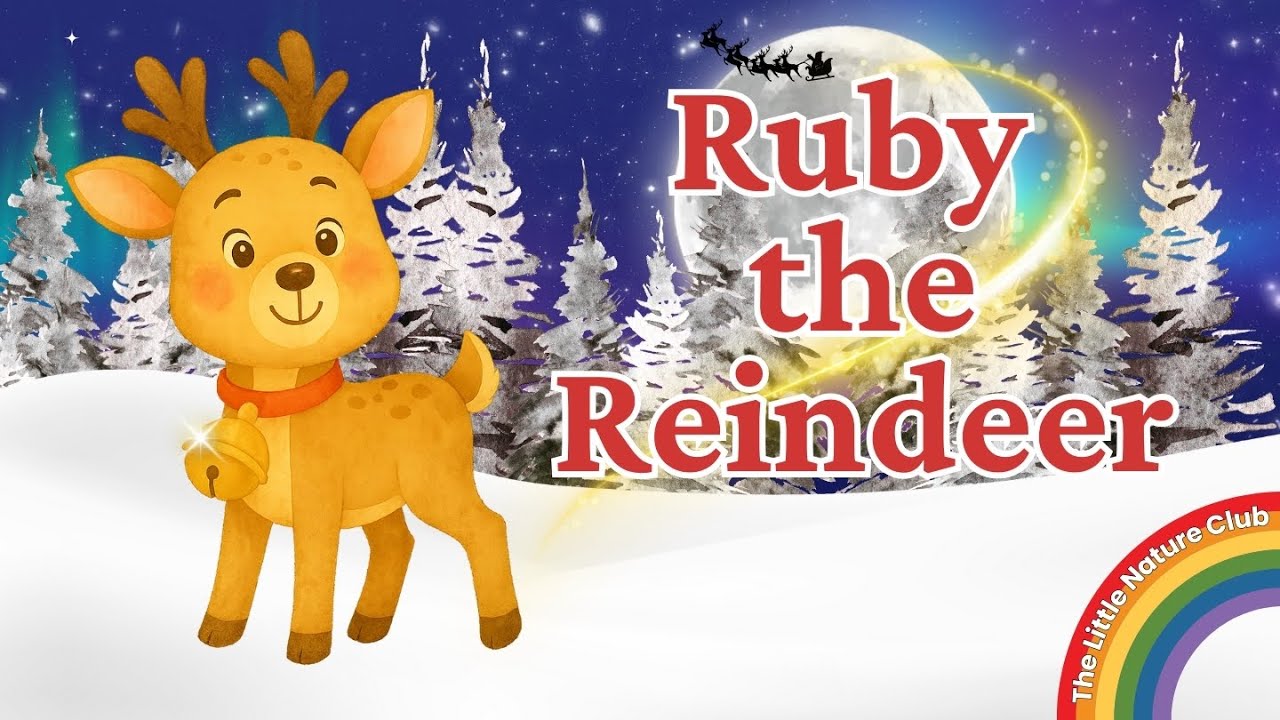 Ruby the Reindeer & Friends | Shapes, Colours, Counting & Christmas Magic