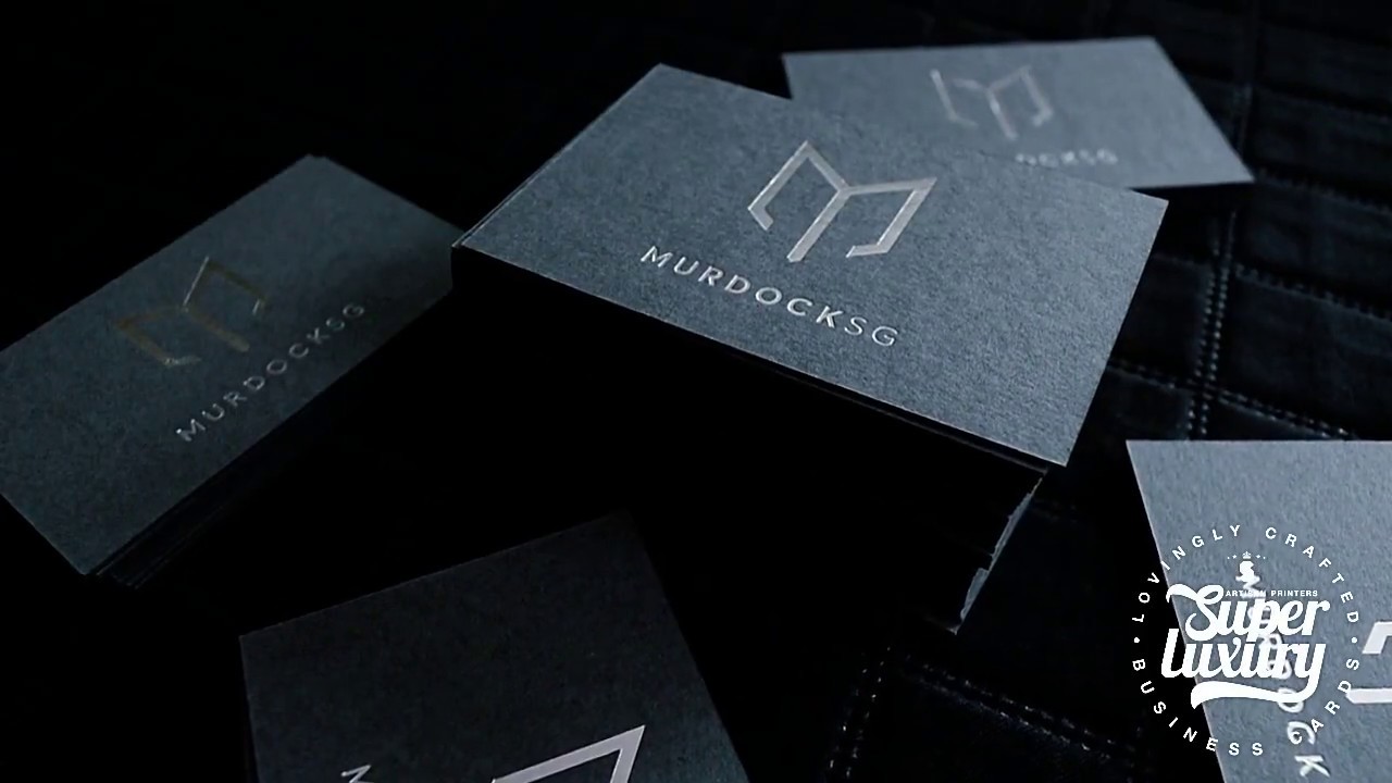 Super Luxury Business Cards UK  |  Slate