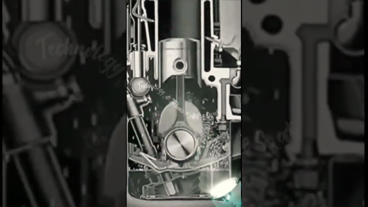 Lubrication System Works In Engine