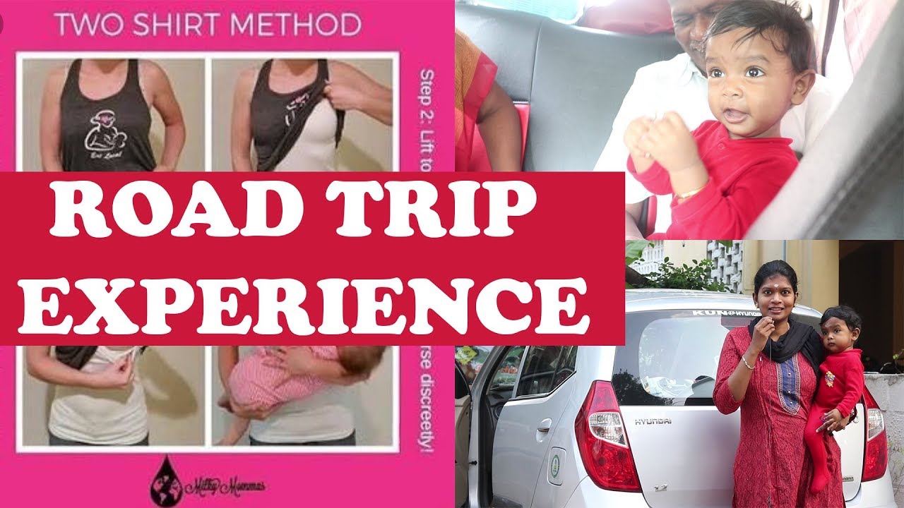 Baby travel essentials| Two shirt method for breastfeeding | Pongal Travel vlog 2019