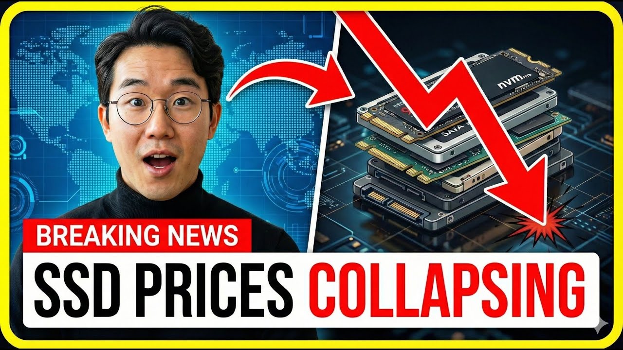 SSD Prices Are COLLAPSING Back To 2019 Levels FAST!