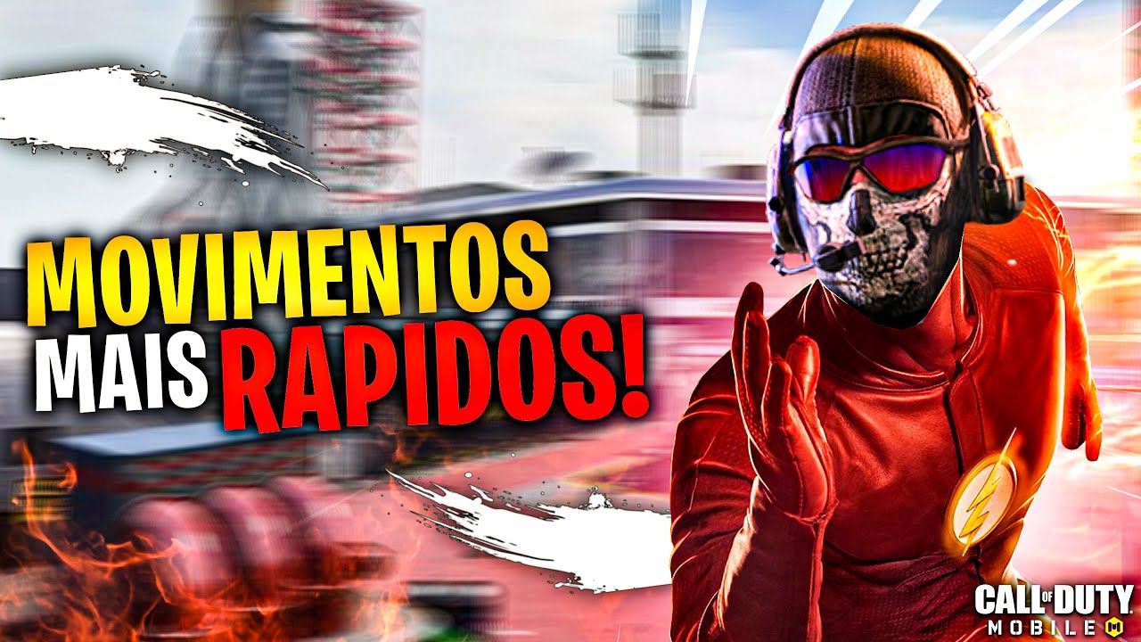 Os 5 movimentos *MAIS RAPIDOS* do COD MOBILE - MELHORE SUA MOVIMENTAÇÃO - Call of Duty: Mobile