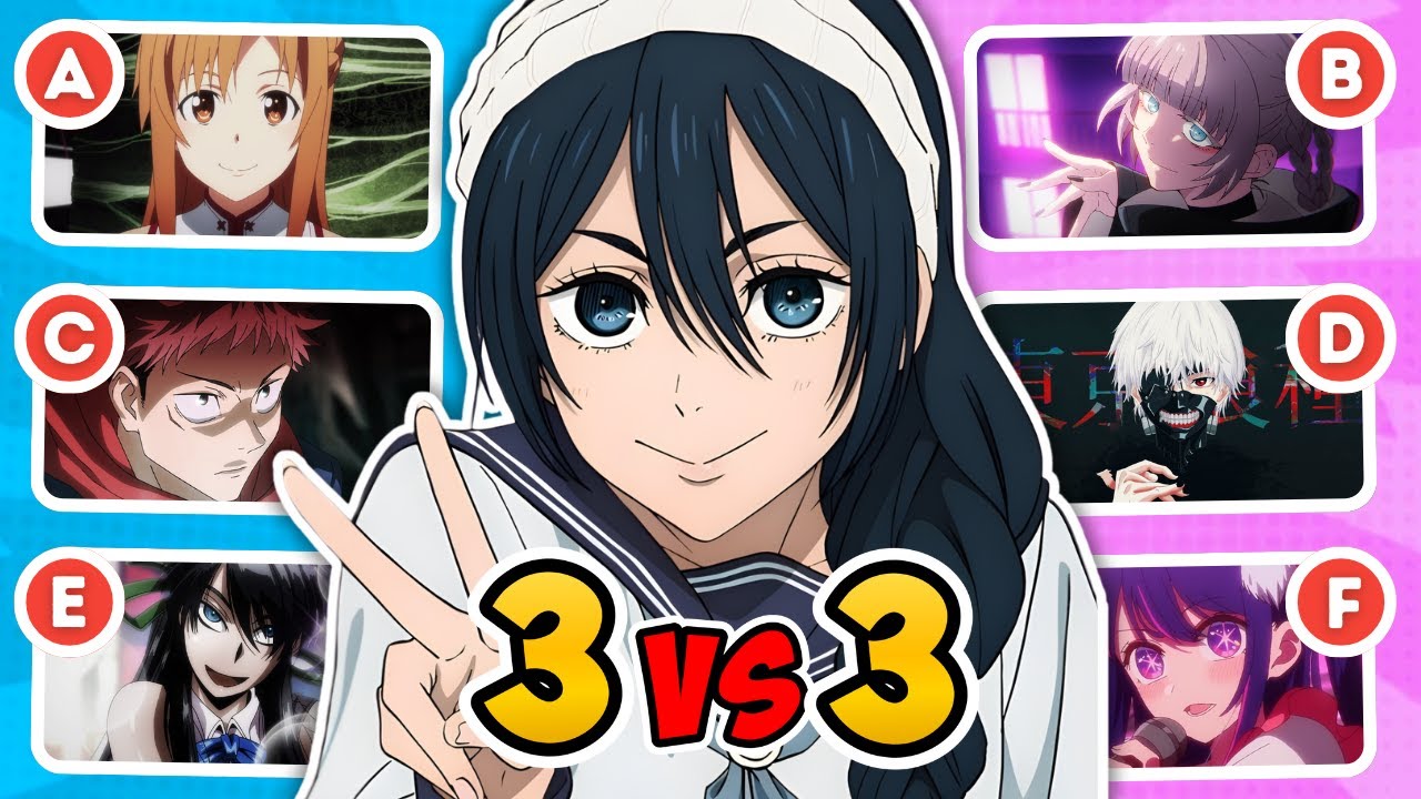 🔥 3v3 BOYS vs GIRLS Anime Openings! 🎶 Choose & Save ONE Group