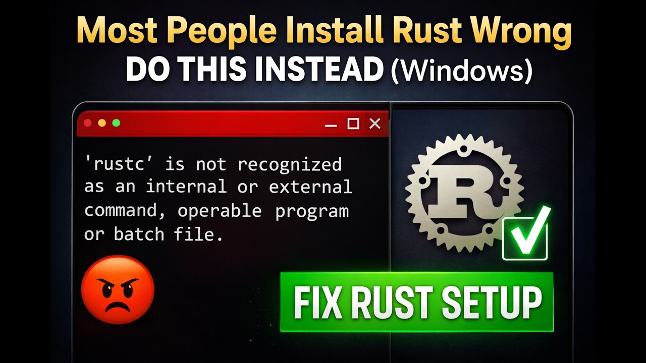 I Installed Rust on Windows From Scratch — Here’s Exactly How