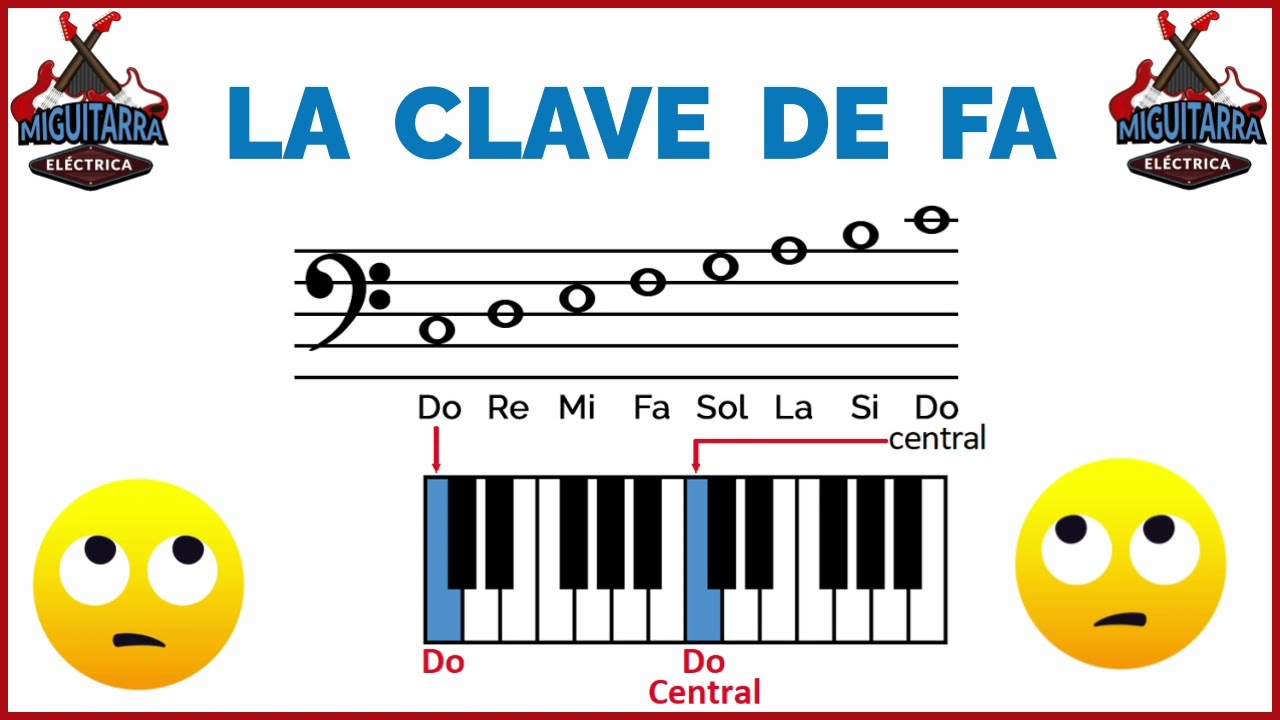 🎼 La CLAVE de FA 🎼