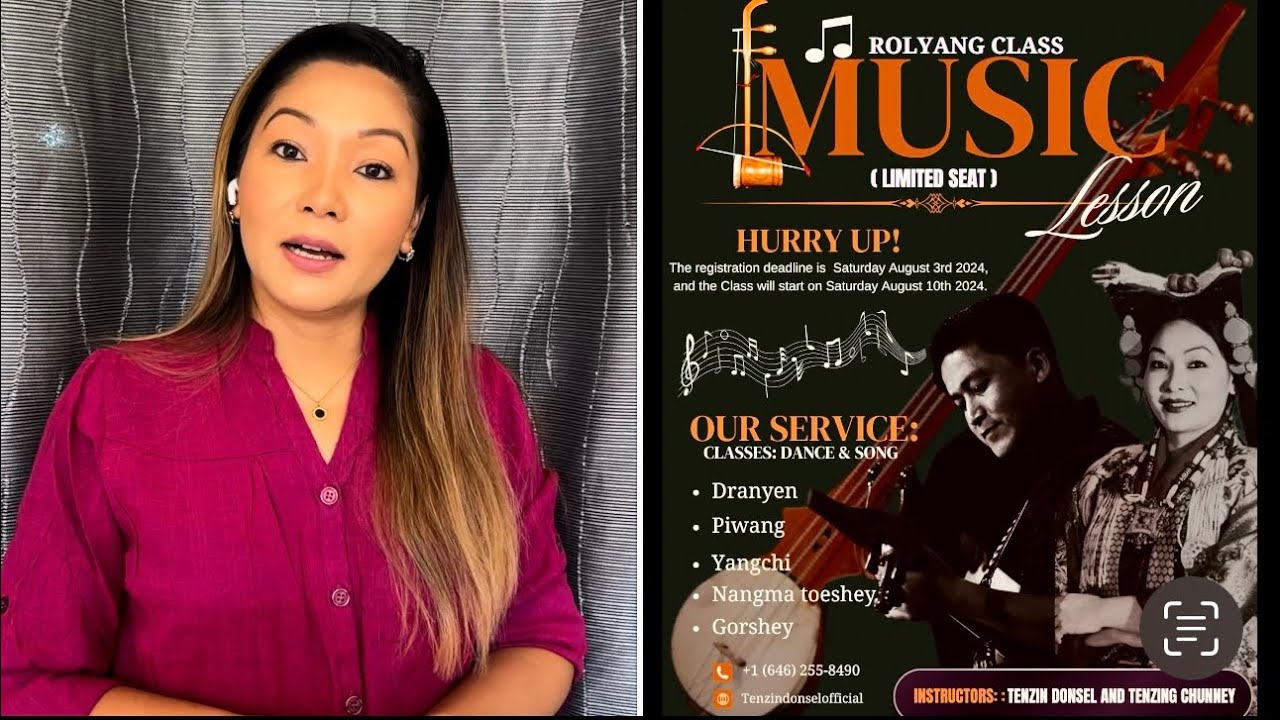 Good news to Tibetan & Himalayan people in New york & New Jersey! New dance and music class.