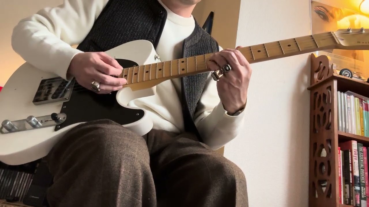 Wah-Wah Jazz on Nashguitar T52 Fender champ & Colorsound wah fuzz swell