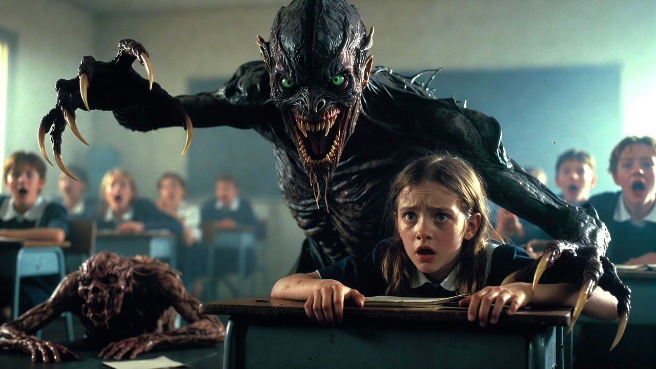 Deathworld Girl Stands Silently | Until an Alien Bully Forces Her to Snap His Neck | Sci-Fi Story