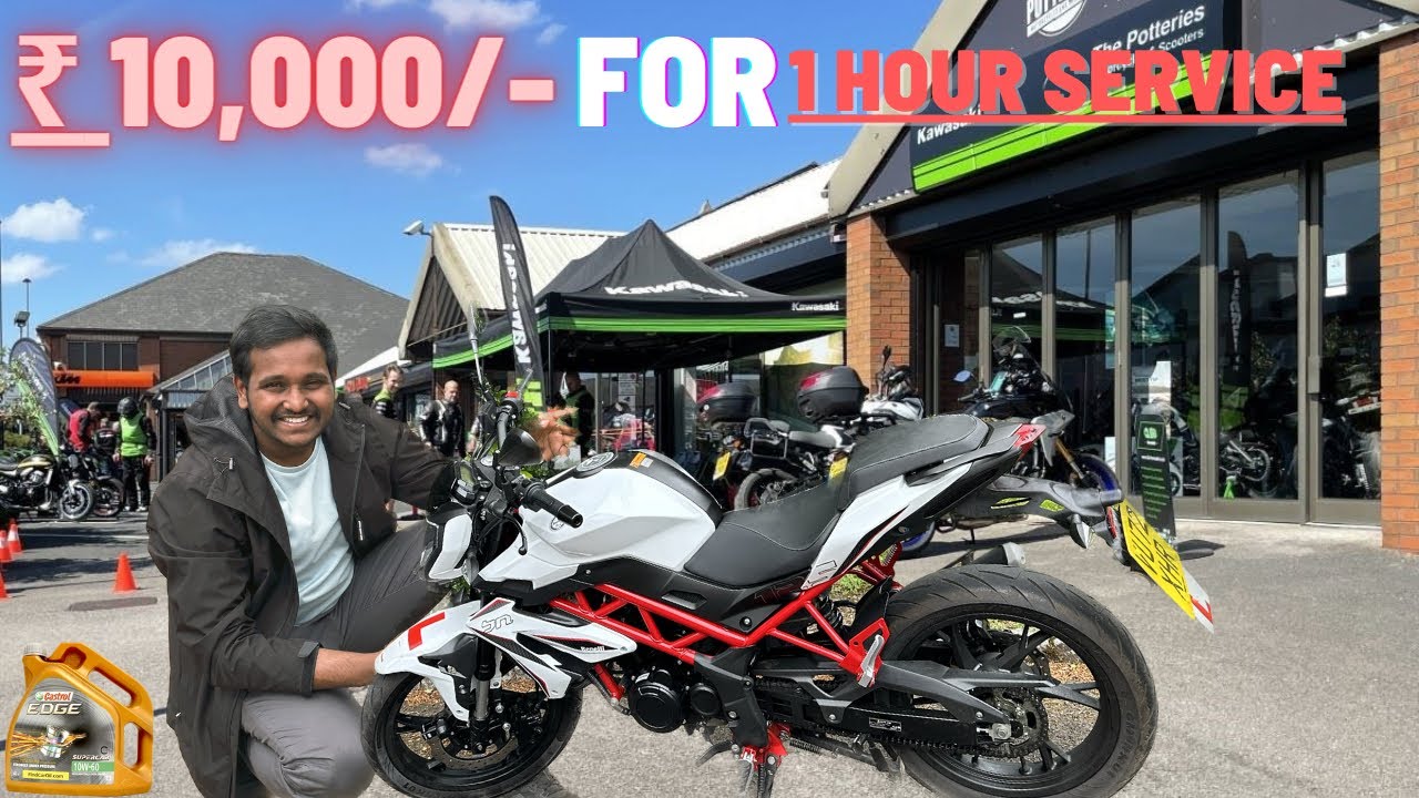 MOTORCYCLE SERVICE IN UK / RS 10,000/- FOR 1 HOUR