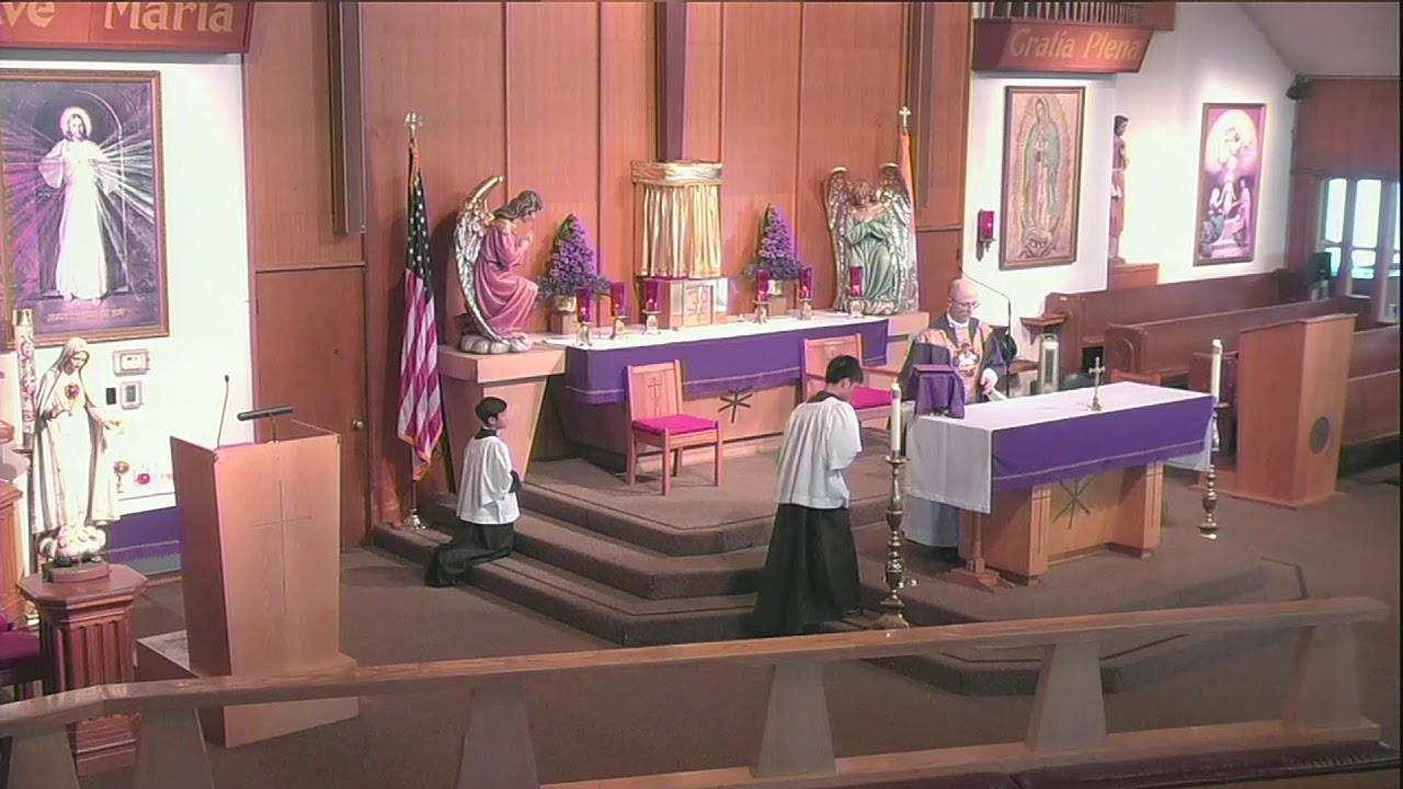 8:00am Holy Mass  - Thursday March 5, 2026