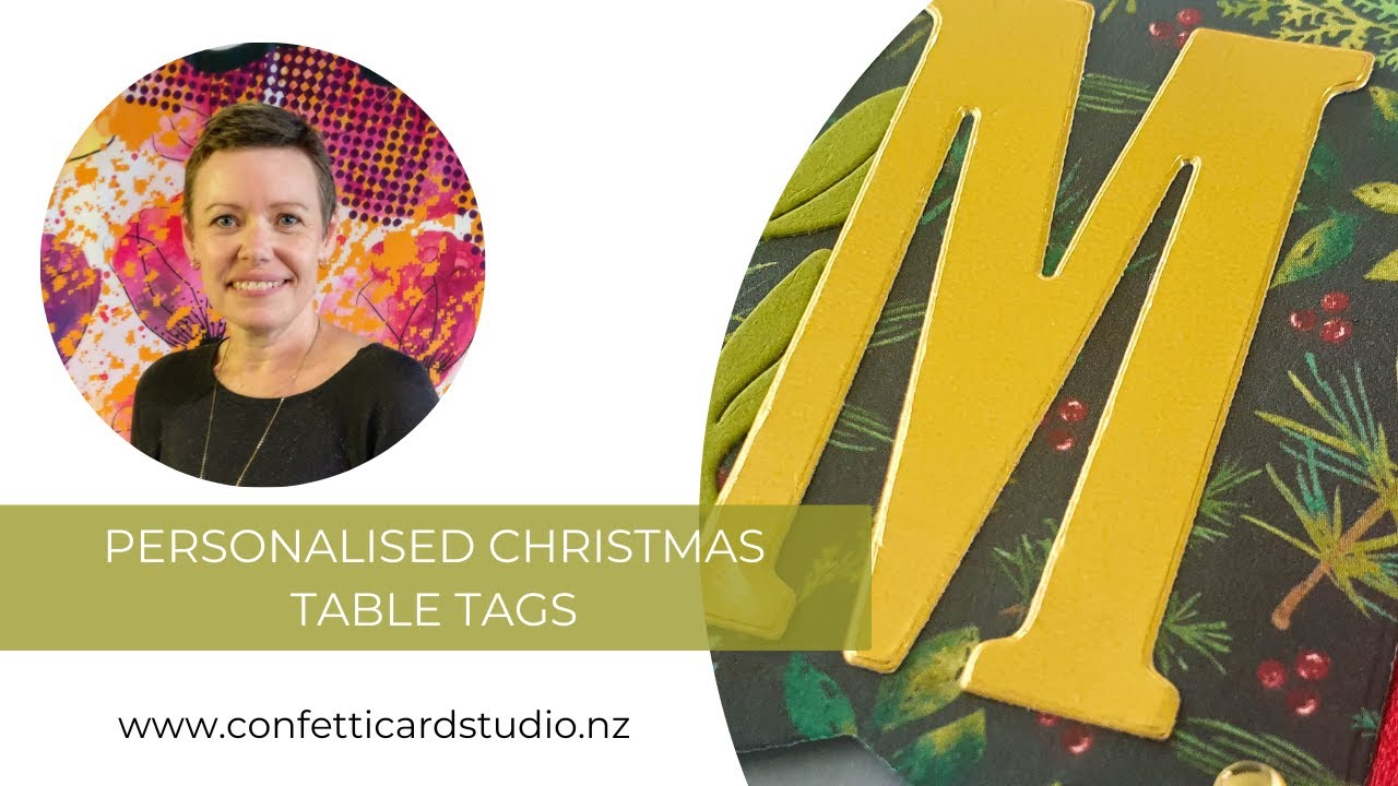 Personalised Christmas Table Tags