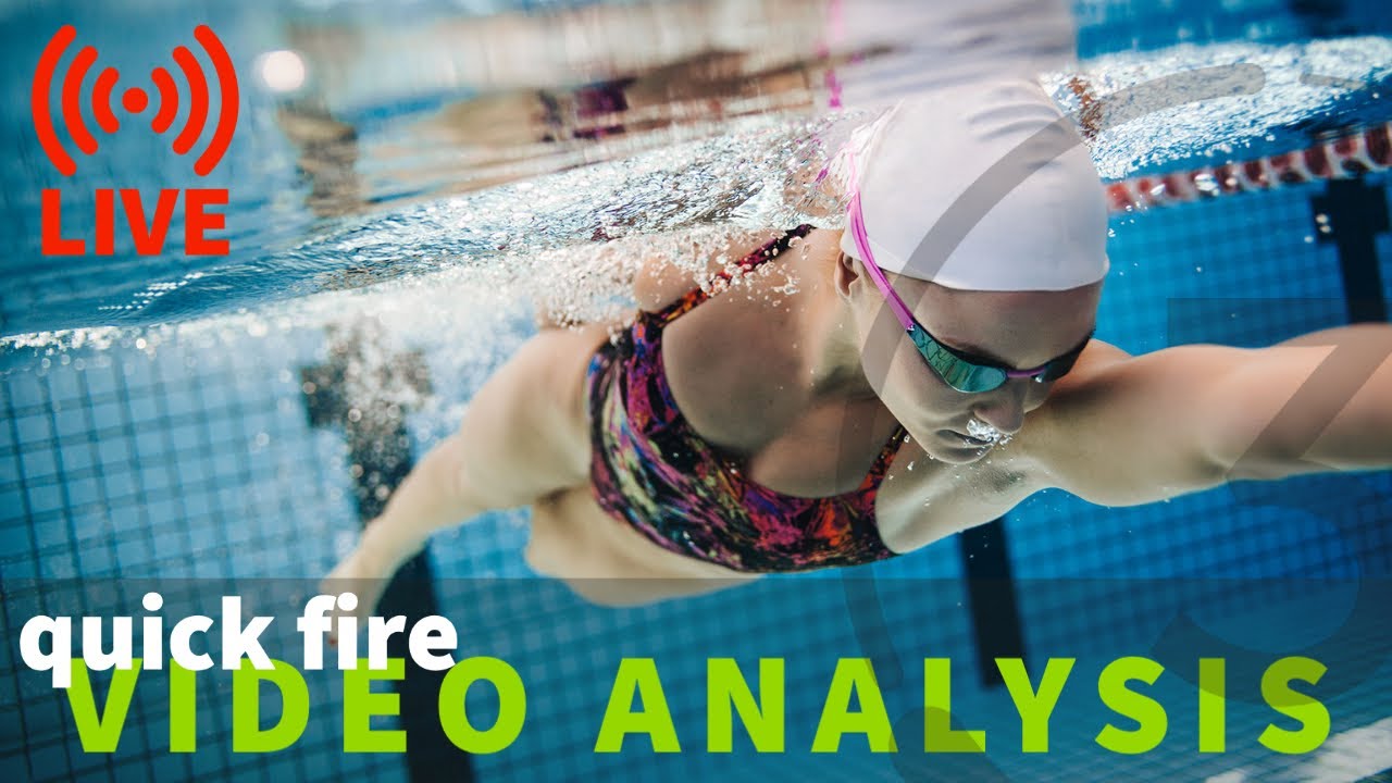 Quick fire LIVE video swim analysis by professional swim and triathlon coaches - Chris A