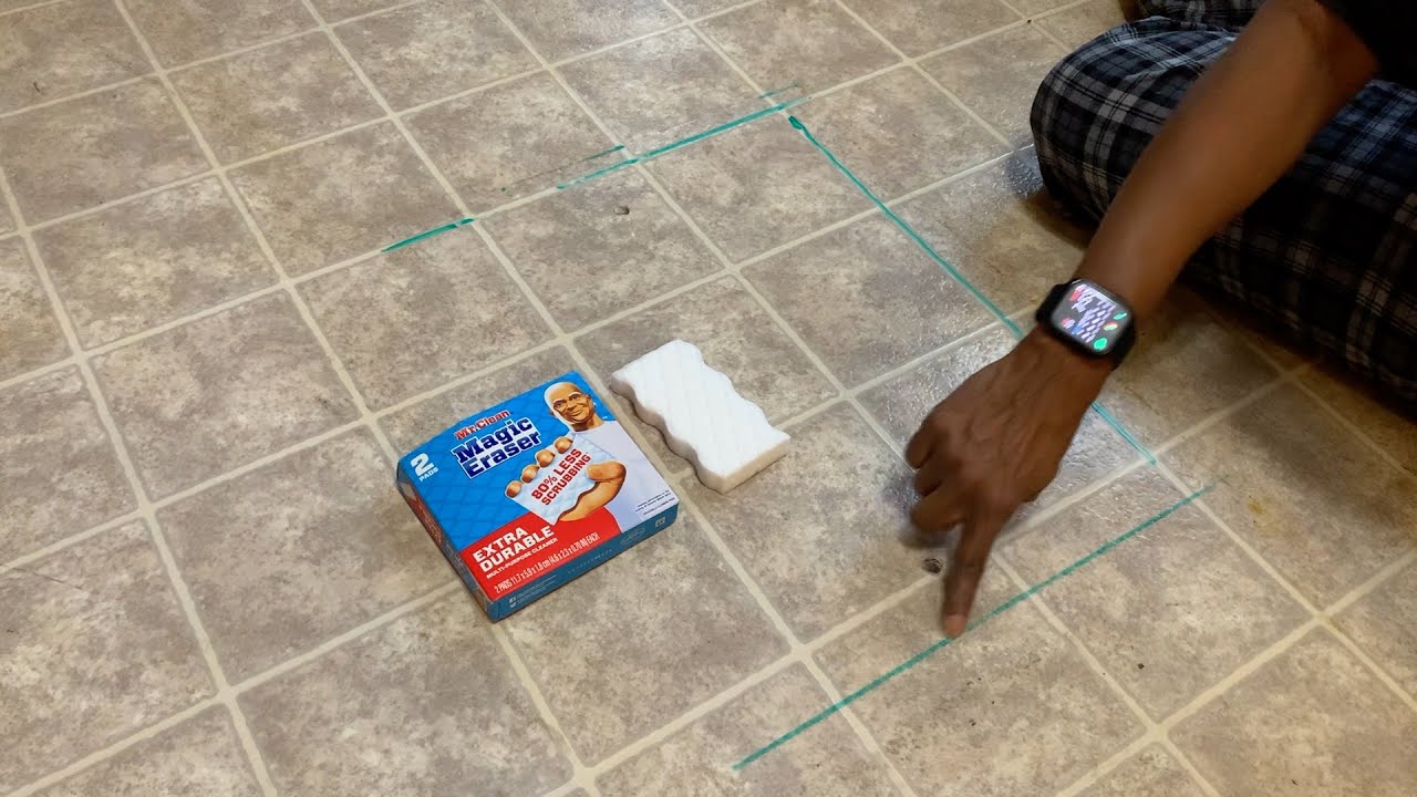 How To Remove Marker From Linoleum/Vinyl Flooring