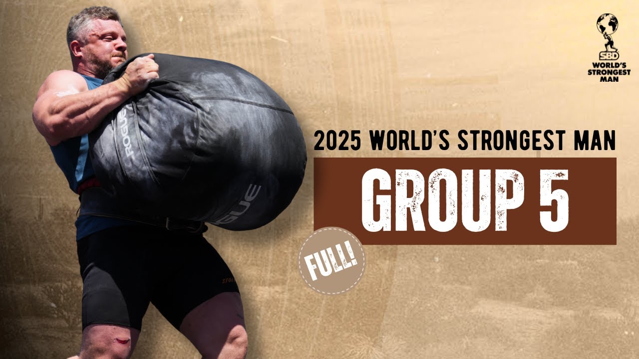 *FULL* 2025 SBD World's Strongest Man | GROUP 5