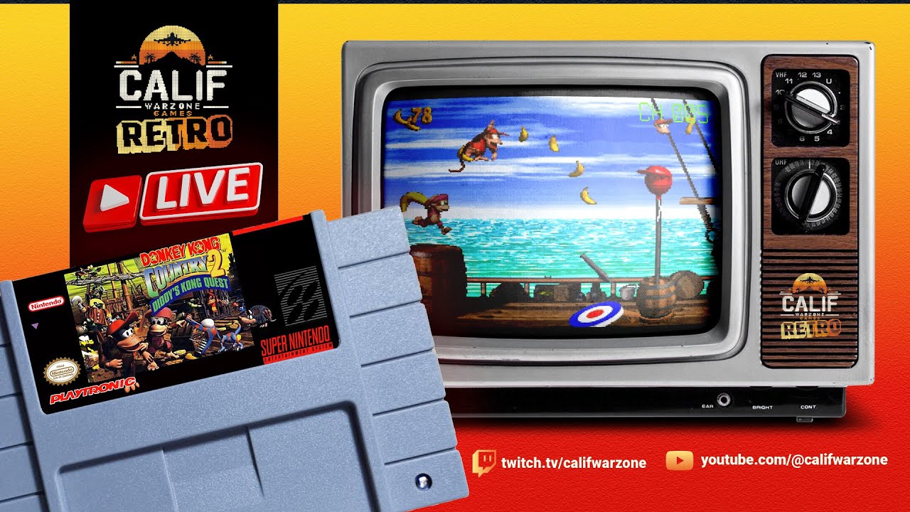 Donkey Kong Country 2: Diddy's Kong Quest #retrogaming