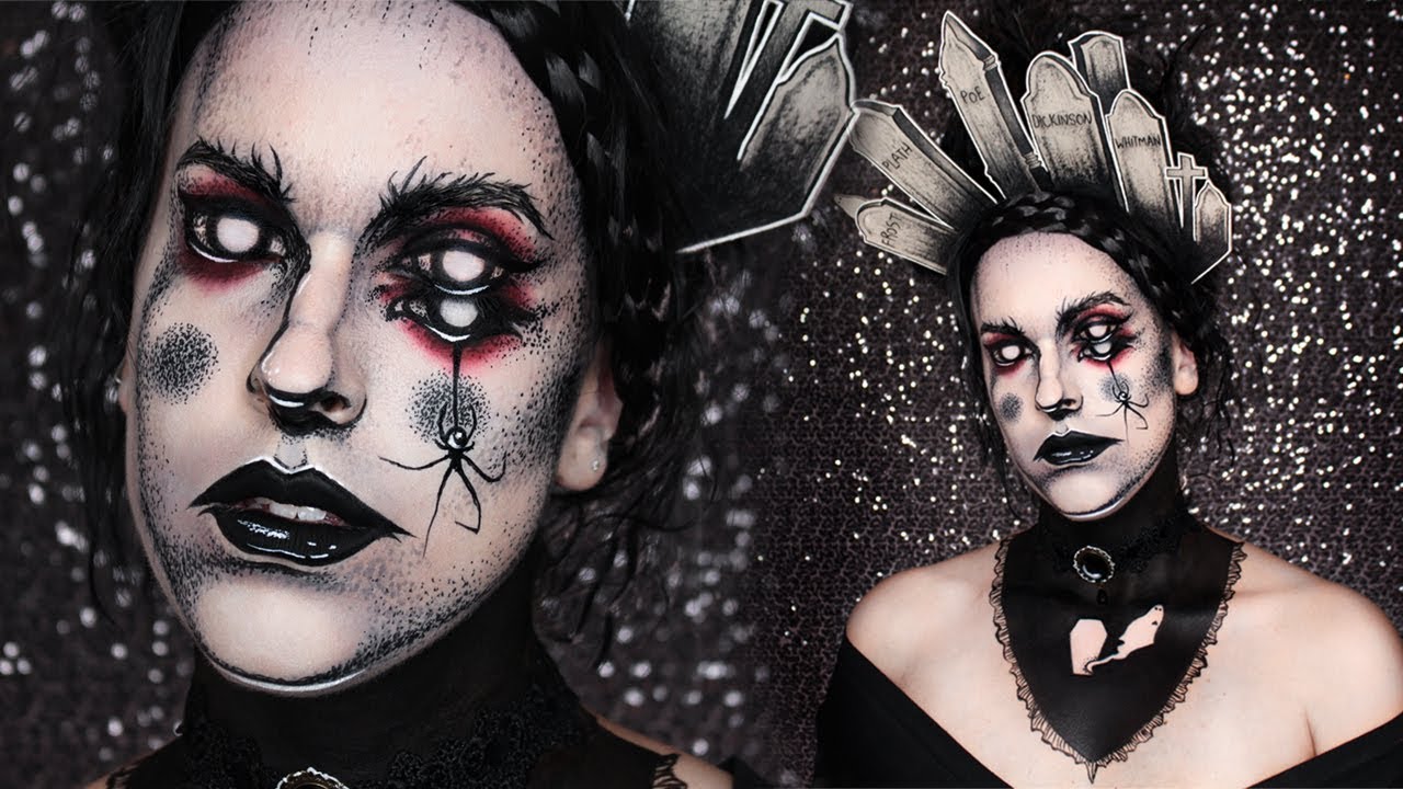 SPIDER ILLUSION MAKEUP | 28 of 31 Days of Pomp-o-Ween