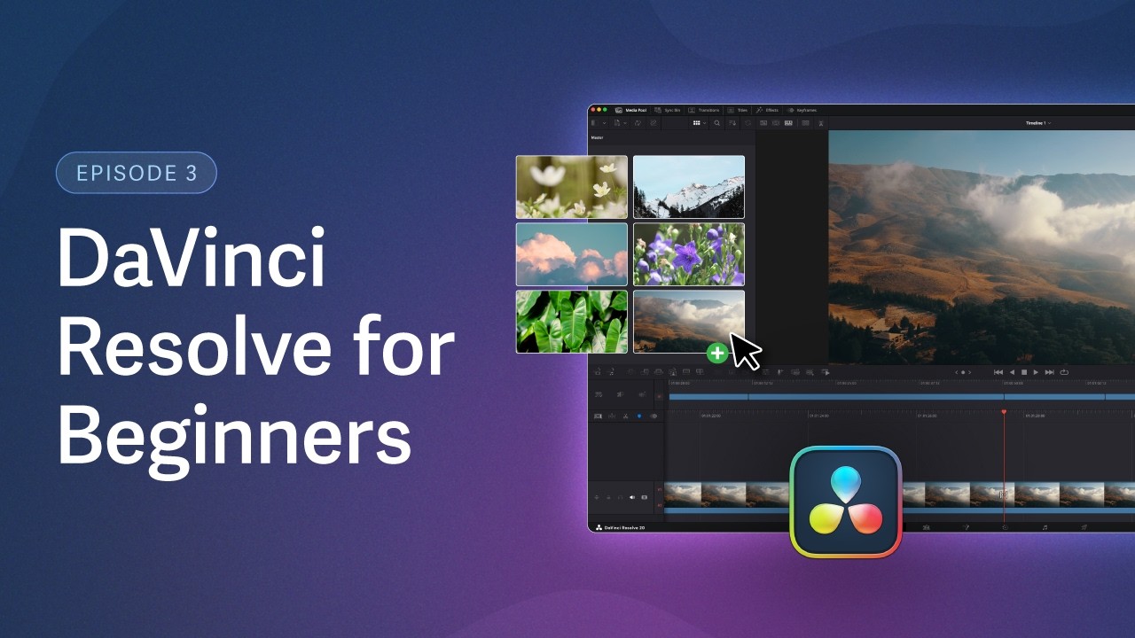 DaVinci Resolve для начинающих: простой урок по видеомонтажу.