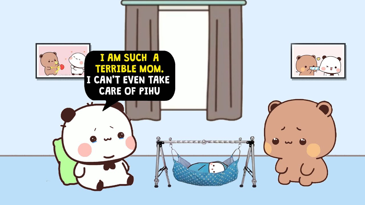 😭Bubu’s Heartbreaking Doubt 😢💔 Am I a Bad Mom😢? | Bubu Dudu | Peach Goma | Animation #BDJ222