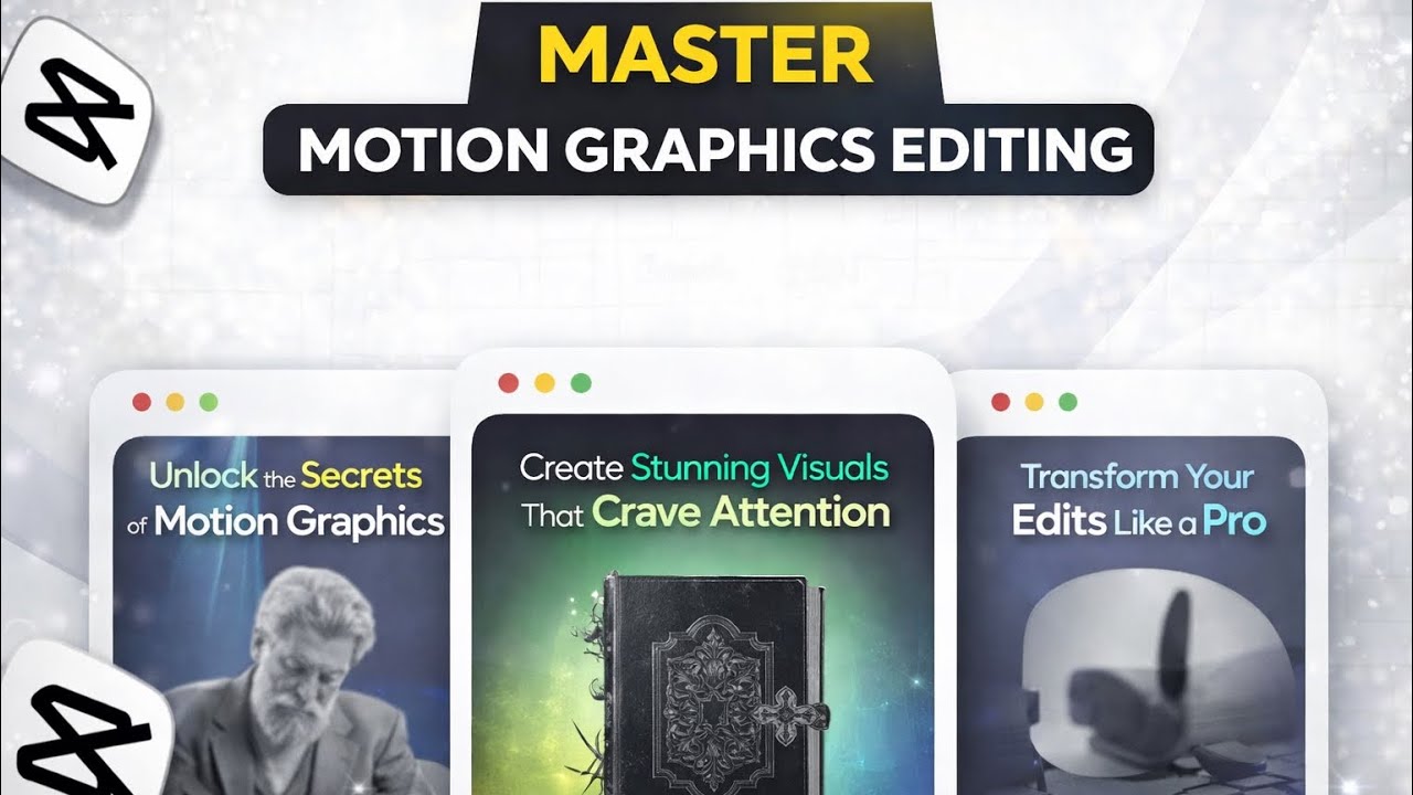 Advanced Motion Graphics in CapCut: Step-by-Step Tutorial for Creating Professional Visual Effects