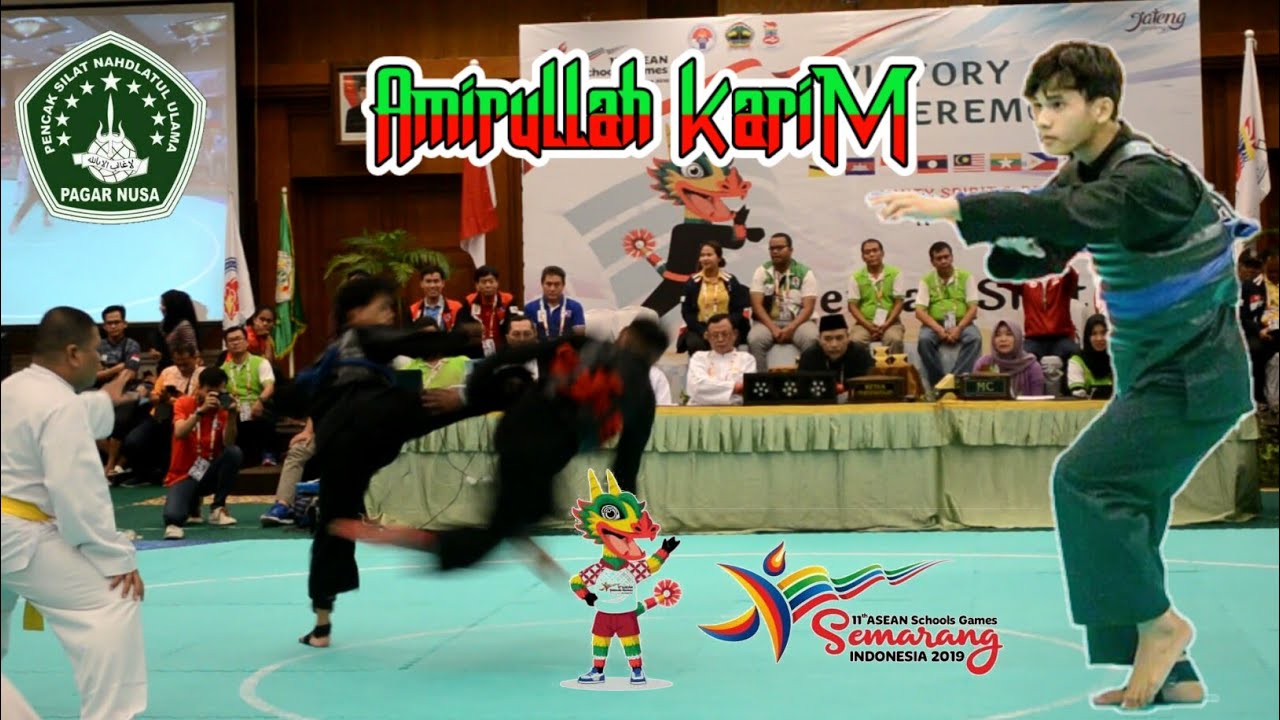 Amirullah Karim -INDONESIA vs LAOS- asean school games