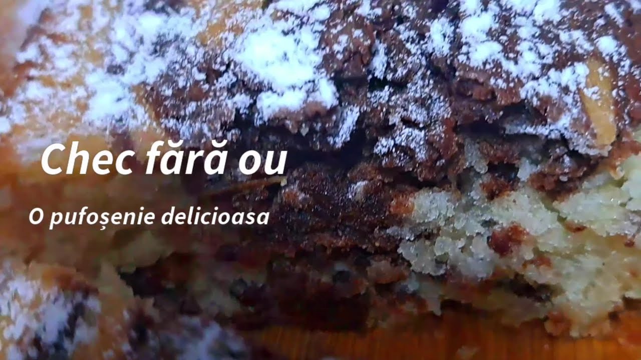 O pufoșenie! #chec UMED cu iaurt și stafide fără ou/se coace 40 min la 180*