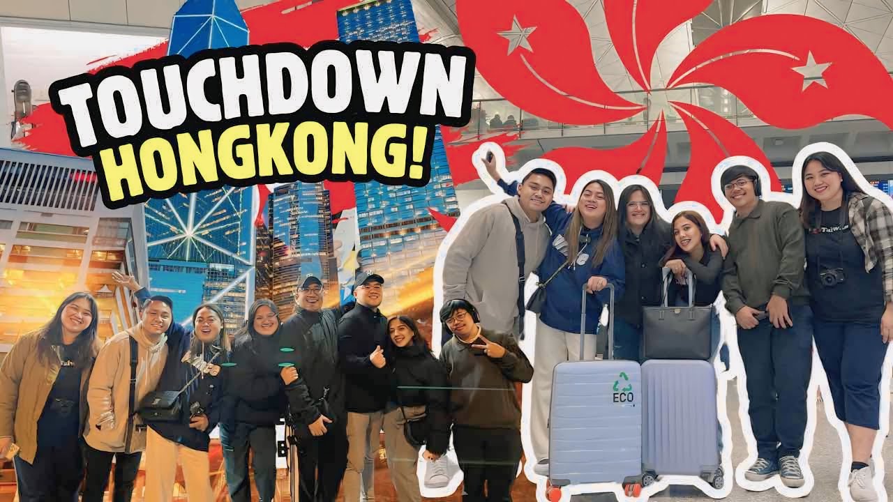 TOUCHDOWN HONG KONG! (FINALLY!) 🇭🇰