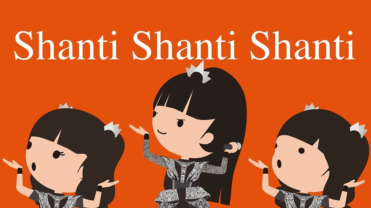 BABYMETAL Shanti Shanti Shanti Dance animation, Live sound