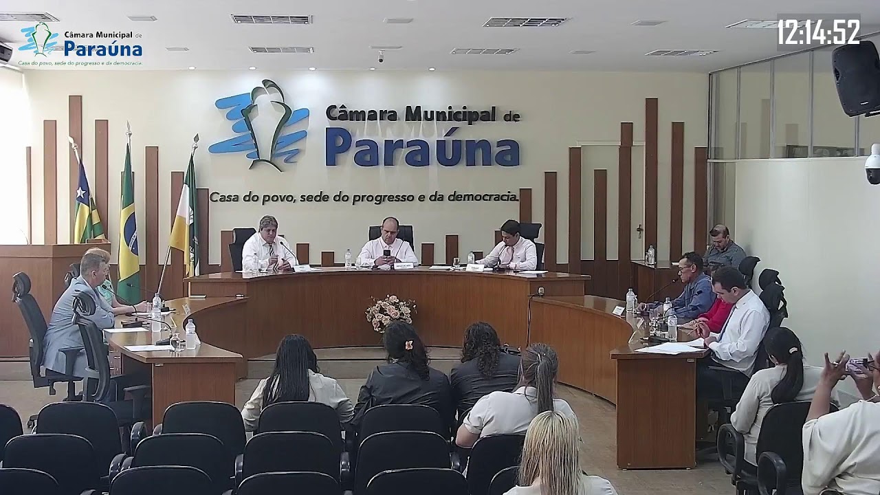 Transmissão ao vivo de Câmara Municipal De Paraúna