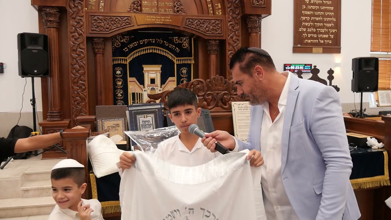 יוגב רווח|תקציר מיוחד של תפילה עלייה לתורה| בית כנסת