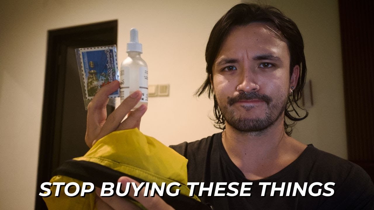 The things you will stop buying when you start pursuing a One Bag Life