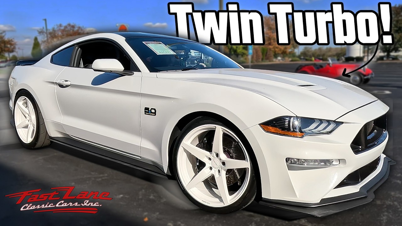 Twin-Turbo 5.0 Mustang That Eats Supercars for Breakfast! - For Sale at Fast Lane Classic Cars!