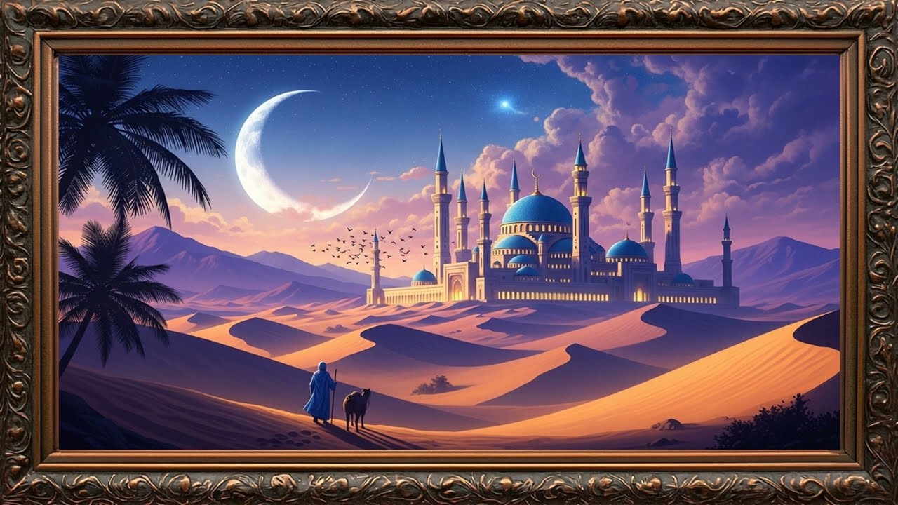 Ramadan Tv Art 2026 Islamic Background Ambience | Art Corner Tv أجمل خلفية شاشة رمضان