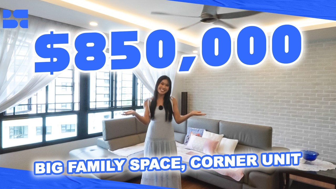 Singapore HDB | 122B Edgedale Plains | 5-Room HDB | $900,000 | bleubricks By PLB | Loong Yanyan